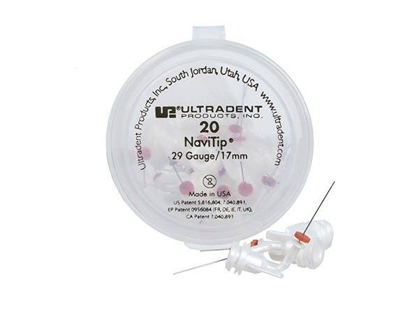 Ultradent - Navitip 17mm 20szt. białe 29G