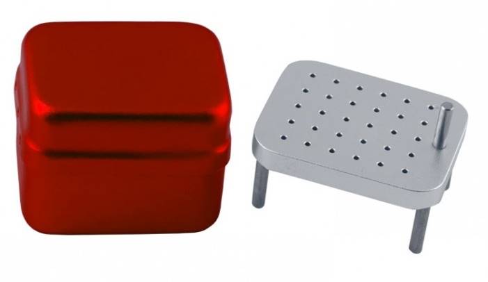Falcon - Endobox mini czerwony 30szt.