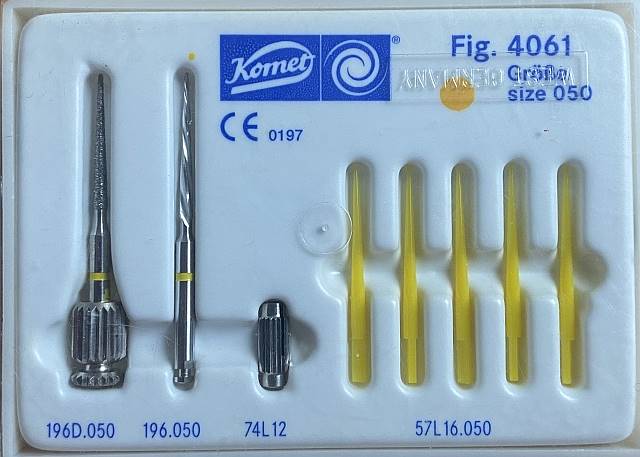 Komet - ER Cast 4061.050 żółty zest-woskowe sztyft