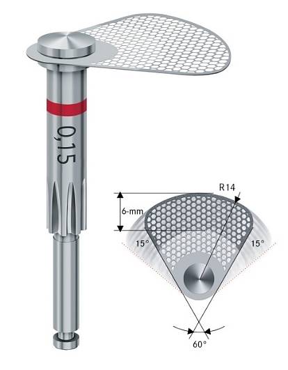 Komet - OS2F.000.140 półtarcza do strypingu 0.30