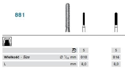 Komet - 881.314.010 Diament FG