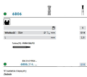 Komet - 6806.314.014 Diament FG