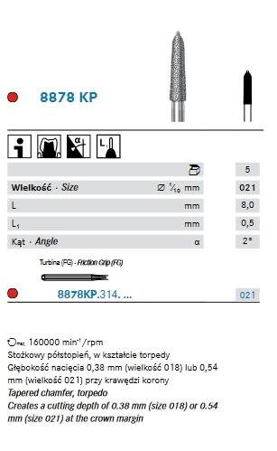 Komet - 8878KP.314.021 Diament FG