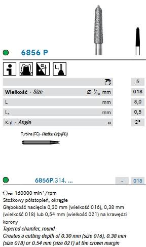 Komet - 6856P.314.018 Diament FG