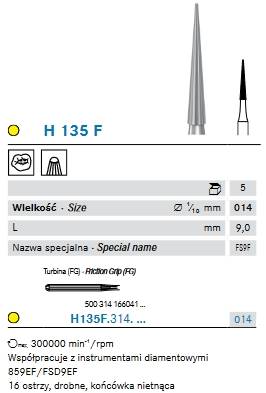 Komet - H135F.314.014 finir FG