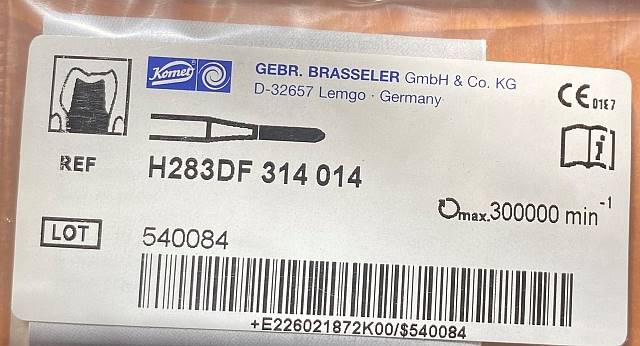 Komet - H283DF.314.014 węglik spiekany FG