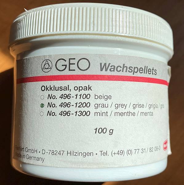 Renfert - Wosk GEO okluzyjny opak.szary
