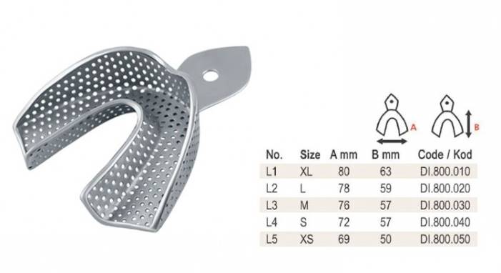 Falcon - Łyżka wyc.L1-XLmetal.perfor.z brzeg.reten