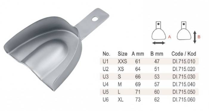 Falcon - Łyżka wyc.U6-XL metalowa bez brzegu ret.