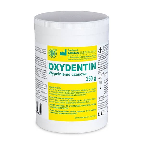 Chema - Oxydentin 250g wypełnienie czasowe