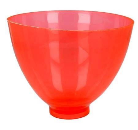 PLI - Miska 14cm czerwona do alginatów i gipsu
