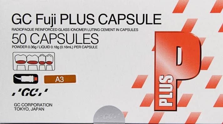 GC - Fuji Plus A3 kapsulki 50szt. (0,36g+0,16ml)