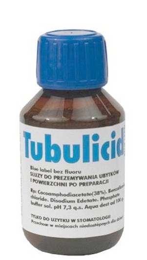 Tubulicid - Blue Label 100ml bez fluoru