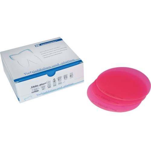 Erkodent - Erkoloc-pro 2.0mm 125x125mm 10szt.pink