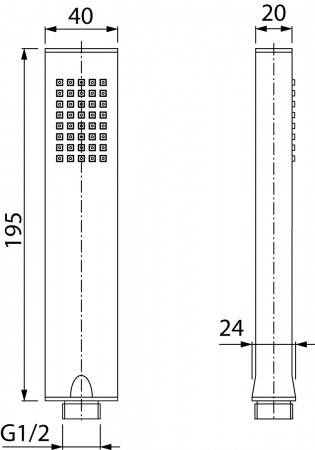 2328280 CARRE słuchawka 1-funkcyjna Valvex