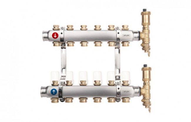 Zespół rozdzielaczy BASE K3-11 G1"-G3/4" n=11   K3-11 G1"-G3/4" n=11  6085390 Valvex