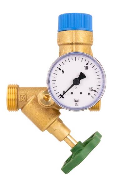 Grupa bezpieczeństwa zasobnika c.w.u. ASB Nmax UDT 111,5 kW z zaworem bezpieczeństwa MSW 6 bar Afriso 77999