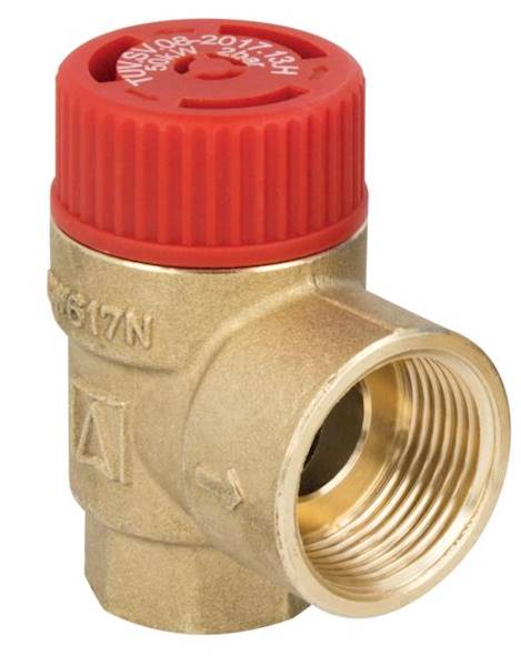 Zawór bezpieczeństwa do c.o. MS 2 bar Rp1/2" x Rp3/4" Afriso 42375
