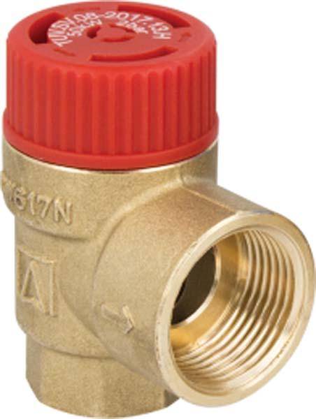 Zawór bezpieczeństwa do c.o. MS 1,5 bar Rp3/4" x Rp1" Afriso 42360
