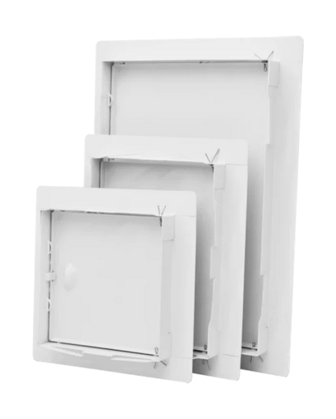 02-608 DRZWICZKI REWIZYJNE 25X30 METALOWE BIAŁE