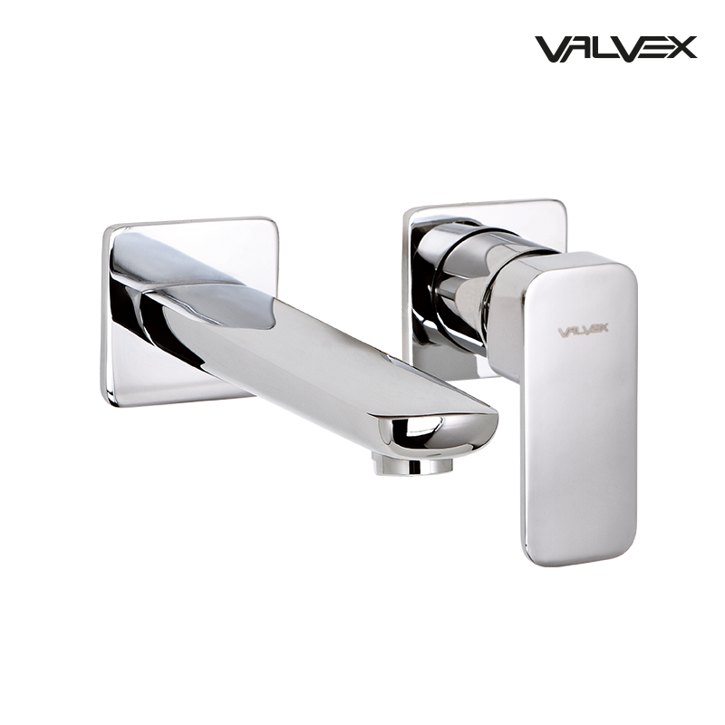2454780 LOFT bateria umywalkowa podtynkowa z wylewką chromowana Valvex