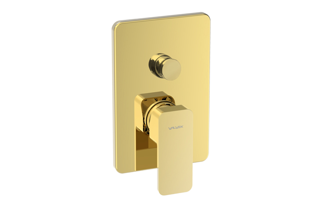 2455550 LOFT GOLD bateria wannowo natryskowa podtynkowa złota Valvex