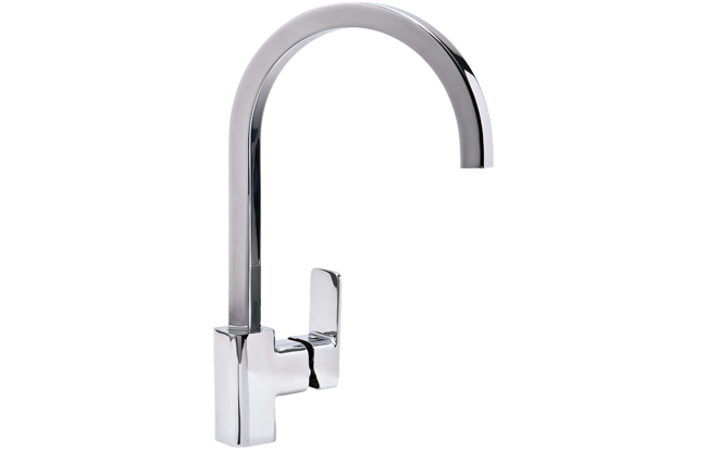 2454960 LOFT CHROME bateria kuchenna stojąca Z DŹWIGNIĄ Z BOKU chromowana Valvex