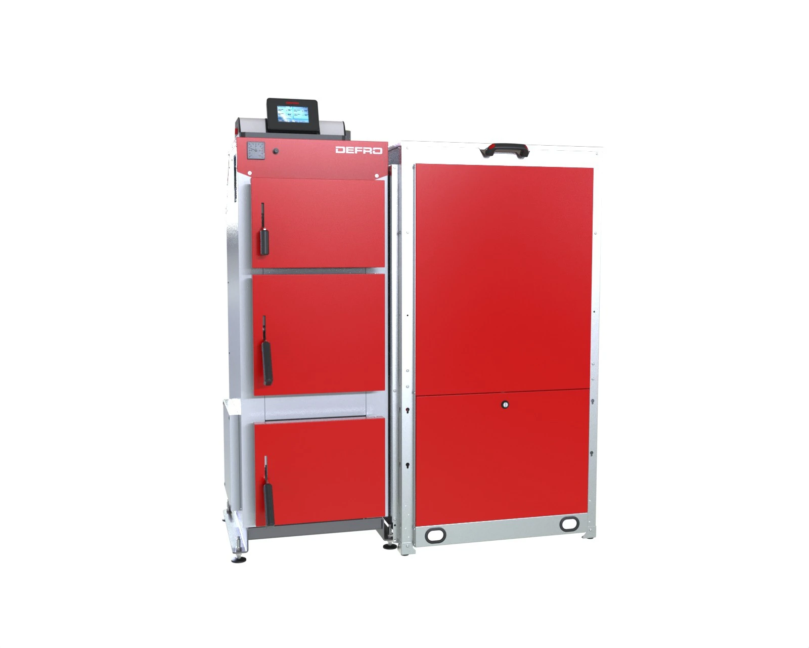 35 KOMFORT EKOPELL kocioł DEFRO 35 kW paliwo pellet drzewny 5 klasa ecodesign PRAWY