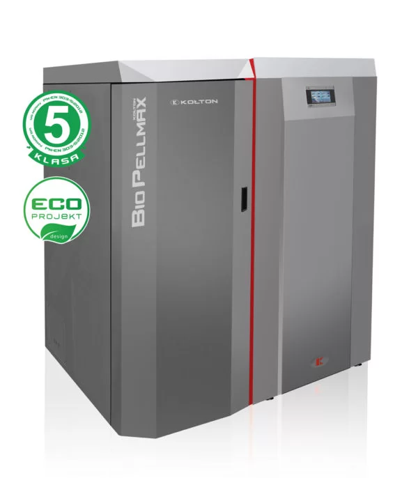 KOCIOŁ KOŁTON BIOPELLMAX 35 KW na pellet drzewny prawy lub lewy zasobnik