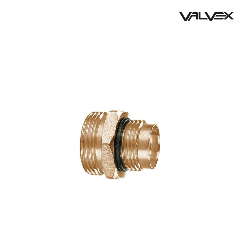 NYPEL KOLEKTORA 1/2"X3/4" Z ORINGIEM VALVEX 6097100