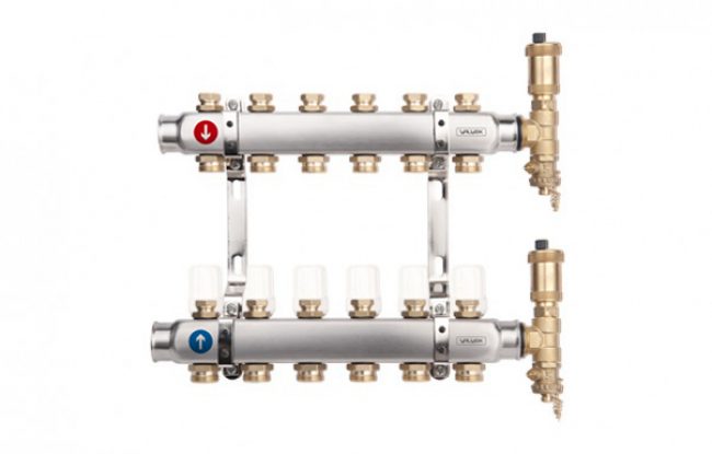Zespół rozdzielaczy BASE INOX K3-10 G1"-G3/4" n=10 K3-10 G1"-G3/4" n=10 6085380 Valvex