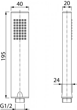  CARRE BRUSCHED GOLD słuchawka  1 funkcyjna Valvex