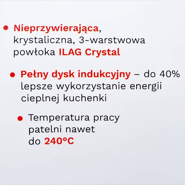 Patelnia Gabro 26 cm ZWIEGER Indukcja