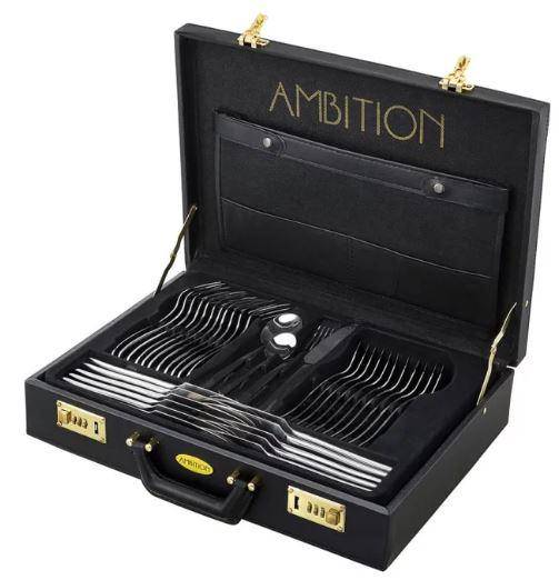 Komplet sztućców WAVE 72-elementowy AMBITION 89527