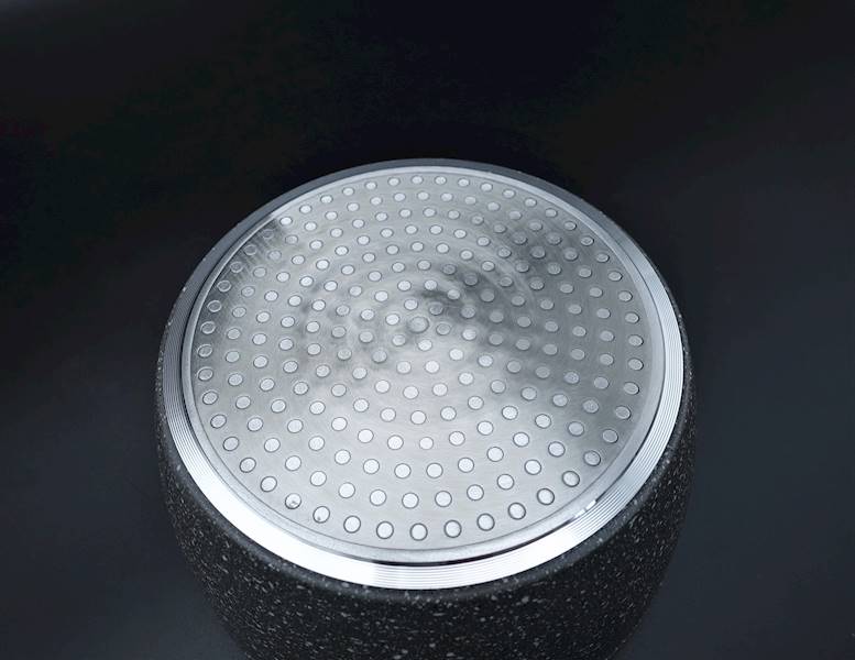 Rondel Lava Stone 18 cm - 1,5 L szary FLORINA