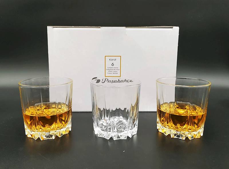 Komplet szklanek niskich KARAT 300ml PASABAHCE 52885