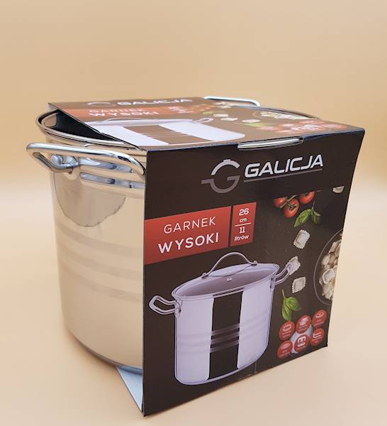 Garnek wysoki nierdzewny 11-L GALICJA 1863