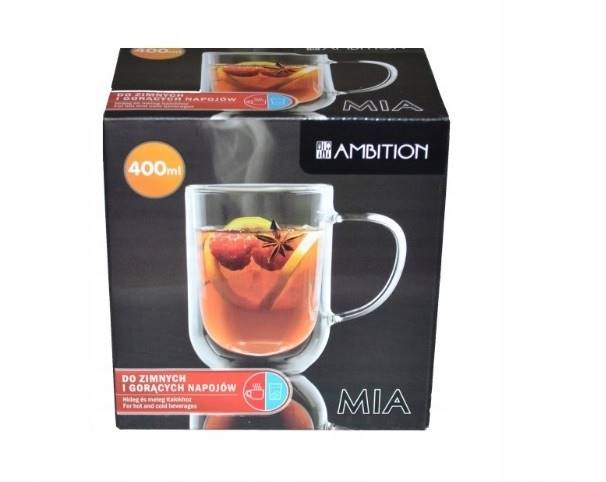 Szklanka termiczna AMBITION MIA 400ml