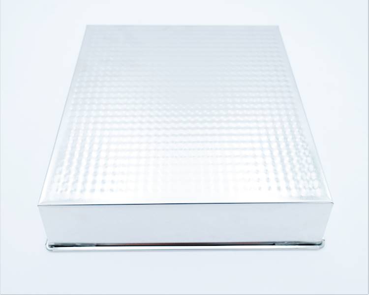 Blacha, forma do pieczenia fakturowana 235x235x60mm  SNB 162-99