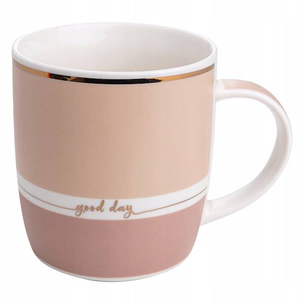 Kubek porcelanowy GOOD DAY 350ml FLORINA