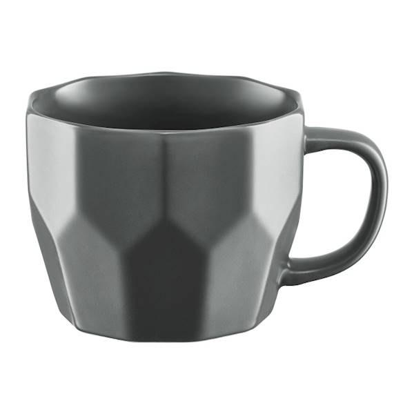 Kubek porcelanowy DIAMOND szary 430ml AMBITION 50931