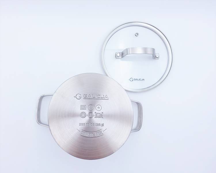 Garnek nierdzewny MAESTRO 18cm GALICJA 21103
