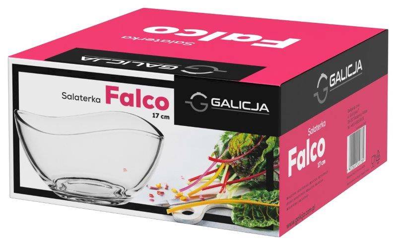 Salaterka szklana FALCO 17cm GALICJA 24978