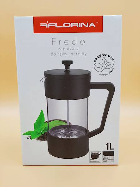Zaparzacz tłokowy Frenchpress FREDO 1-L  FLORINA