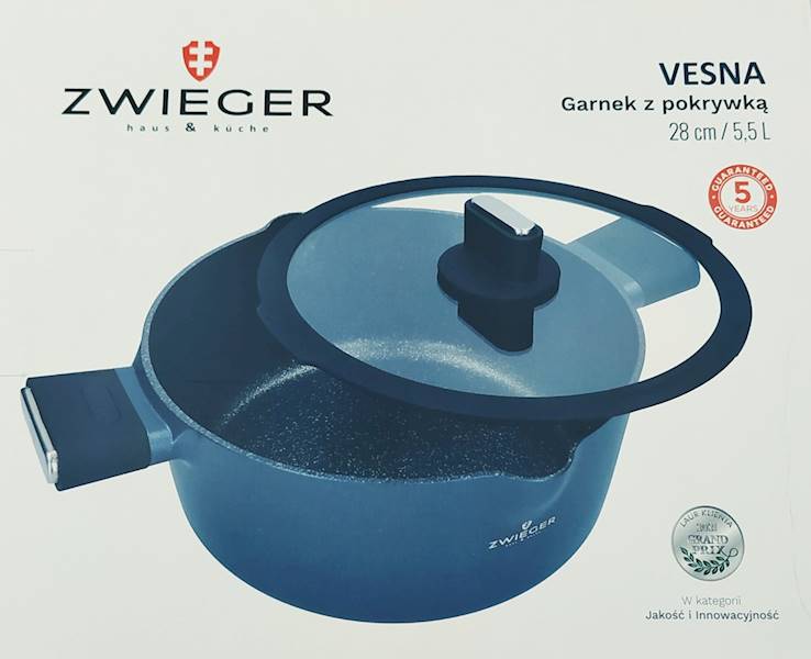 Garnek VESNA 28cm z pokrywą ZWIEGER