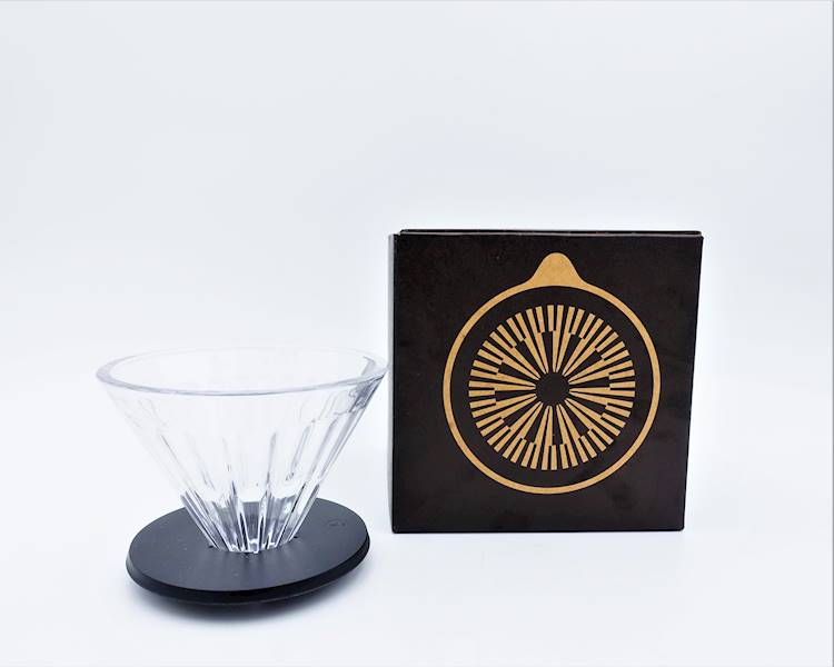 Crystal Eye Glass Dripper 02 Black - Szkło TIMEMORE