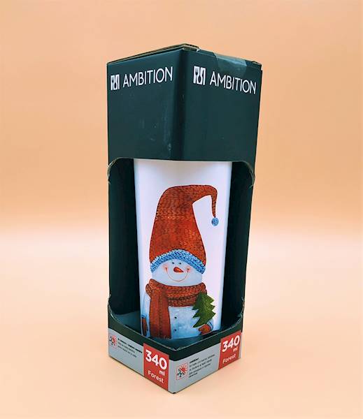 Kubek termiczny FOREST BAŁWANEK 340ml  AMBITION 84579