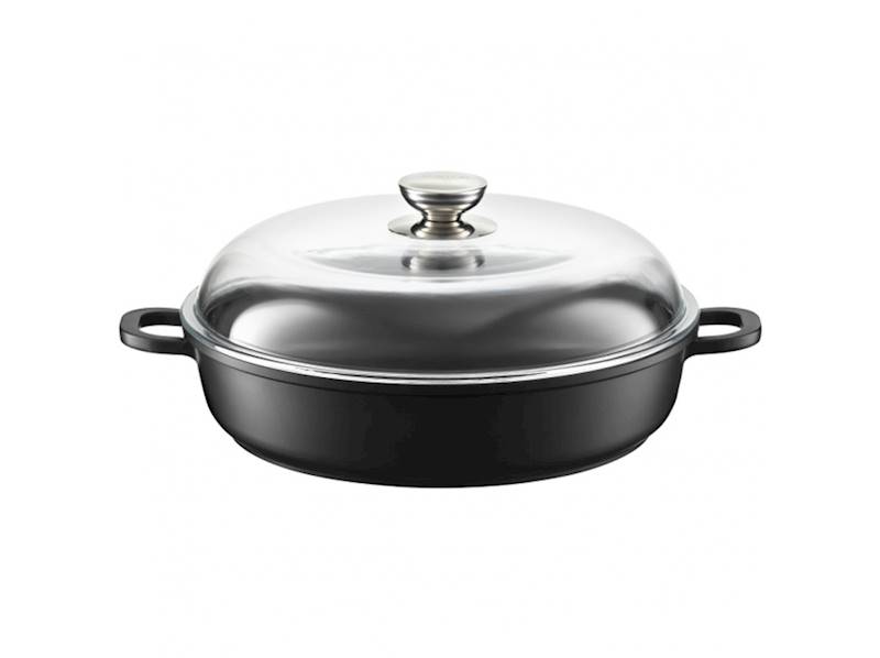 Patelnia MAGNAT 30 cm z pokrywą  AMBITION 84524