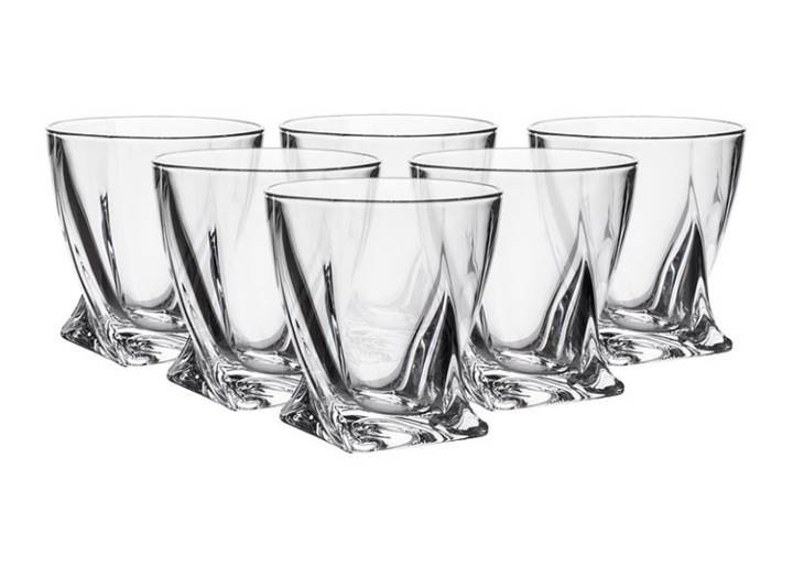 Bohemia szklanka do whisky 340 ml kpl. 6 szt. QUADRO