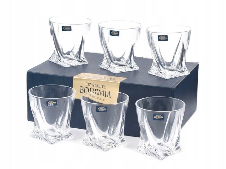 Bohemia szklanka do whisky 340 ml kpl. 6 szt. QUADRO